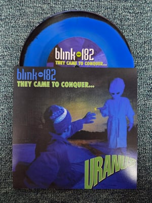 blink-182 - They Came To Conquer Uranus | Blue & Black Swirl (Project M exclusive) | /250 | 2026 | GRL-701