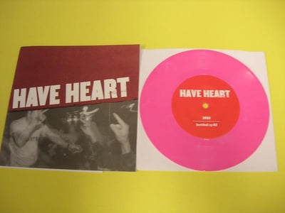 Have Heart - 2003 Demo (Bottled Up) 7" 1st press - Pink / 100