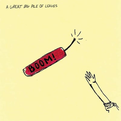 A Great Big Pile Of Leaves - BOOM! (Topshelf Records) • 12" • 1st press • Translucent Blue • Single Sided
