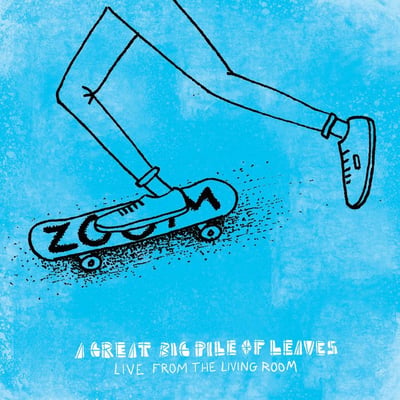 A Great Big Pile Of Leaves - Live From The Living Room (Topshelf Records) • 7" • 1st press • Translucent Blue