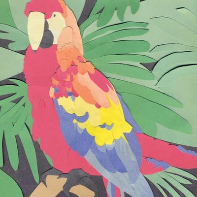 Algernon Cadwallader - Parrot Flies (Big Scary Monsters) • 12" • 1st press • Black