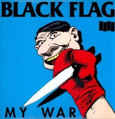 Black Flag - My War (SST) • 12" EP • Black