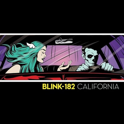 blink‐182 - California (Deluxe Edition) (BMG) • 2x12" • 1st press • Black & Pink Marble • Deluxe Edition