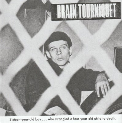 Brain Tourniquet - Brain Tourniquet (Iron Lung Records) • 7" • 2nd press • Blue