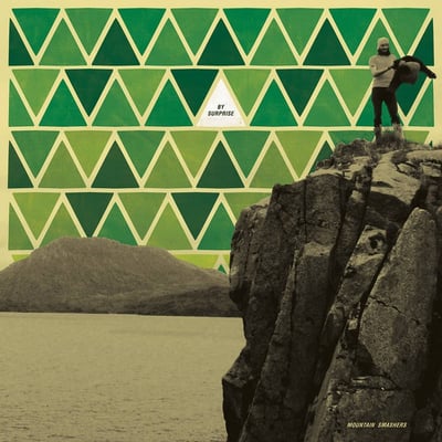 By Surprise - Mountain Smashers (Topshelf Records) • 12" • 1st press • Clear with black smoke