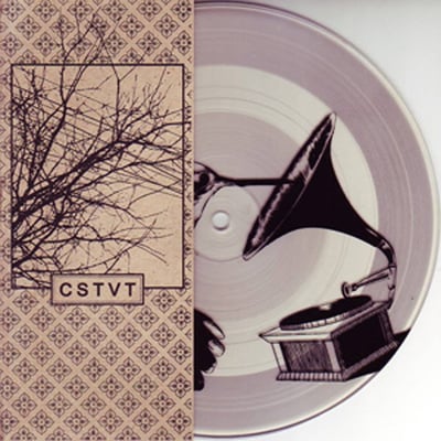 Castevet - Self titled (Run For Cover Records) • 7" • 1st press • clear • with silkscreened b-side