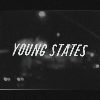 Citizen - Young States (Run For Cover Records) • 7" • 1st press • Translucent Gold w/ Black Marble