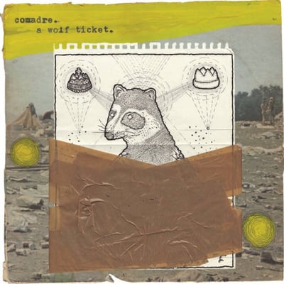 Comadre - A Wolf Ticket (ADAGIO830 Records) • 12" • 1st press • Gold • Etched