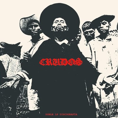 Crudos, Los - Discografia (La Vida Es Un Mus) • 2x12" • Black