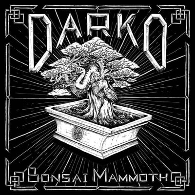 Darko - Bonsai Mammoth (Lockjaw Records) • 12" • 2nd press • Translucent Yellow w/ Pink & Green Splatter