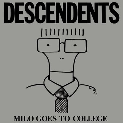 Descendents - Milo Goes To College (Org Music) • 12" • 8th press • Suspended Gold • 2025 Repress - First released 1982
