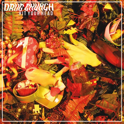 Drug Church - Hit Your Head (No Sleep Records) • 12" • 1st press • Clear w/ Orange & White Splatter