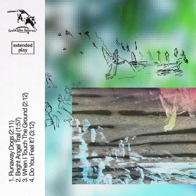 Feels Like Heaven - Extended Play (Svensk Hardcore Kulture) • 7" • 1st press • Blue - Screen Printed Sleeve