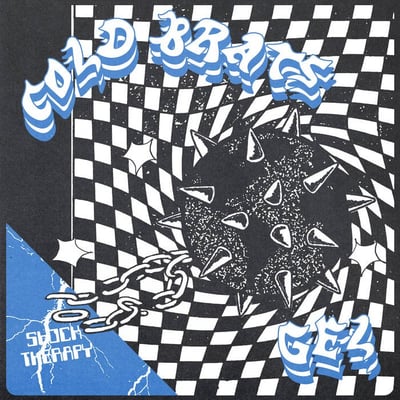 GEL / Cold Brats - Shock Therapy (Convulse Records) • 12" • 1st press • White