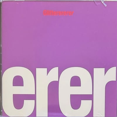 Glitterer - erer (Purple Circle Records) • 12" • 1st press • Red