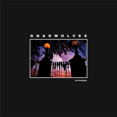 Gnarwolves - Outsiders (Big Scary Monsters / Tangled Talk Records) • 12" • 2nd press • Clear w/ Purple & Black Splatter