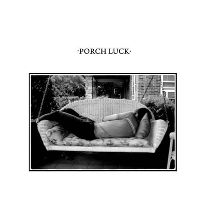 Hightide Hotel - Porch Luck (Kat Kat Records) • 12" • 1st press • Black / White Split