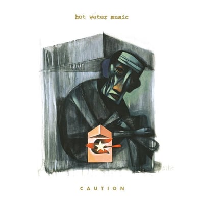 Hot Water Music - Caution (No Idea Records) • 12" • 3rd press • Burnt Clear • 2006 Repress - First released 2002