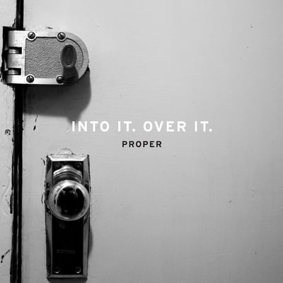 Into It. Over It. - Proper (No Sleep Records / Stormchasers LTD) • 2x12" • 7th press • Amber Smoke / Black • Anniversary Edition • 10 year anniversary edition