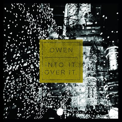 Into It. Over It. / Owen - Split EP (Polyvinyl Records) • 7" • 1st press • Clear / Gold Split