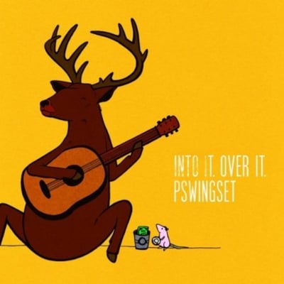 Into It. Over It. / Pswingset - Into It. Over It. / Pswingset (Count Your Lucky Stars) • 7" • 1st press • Yellow