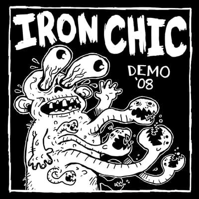 Iron Chic - Demo ’08 (Yo-Yo Records / Coffee Breath & Heartache) • 12" EP • 1st press • White