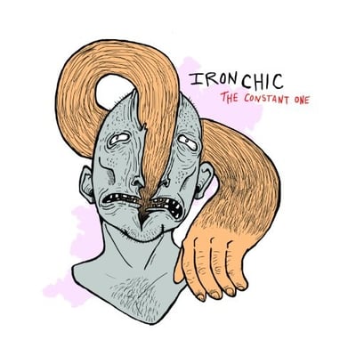 Iron Chic - The Constant One (Bridge Nine Records) • 12" • 1st press • Blue / Orange