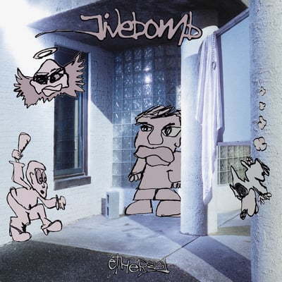 JIVEBOMB - Ethereal (Flatspot Records) • 12" • 1st press • Sky Blue / Purple / Silver