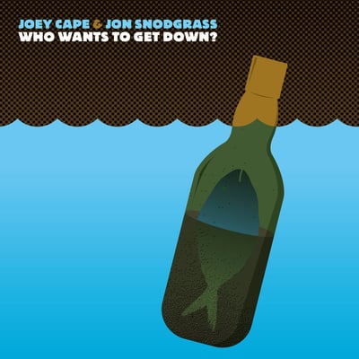Joey Cape / Jon Snodgrass - Who Wants to Get Down (Suburban Home Records) • 7" • 1st press • Blue