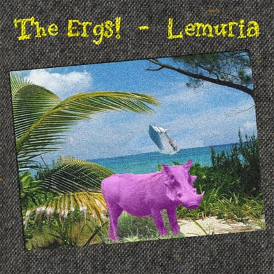 Lemuria / The Ergs! - The Ergs! / Lemuria (Whoah-Oh / Art Of The Underground / Yo-Yo) • 7" • 1st press • Black
