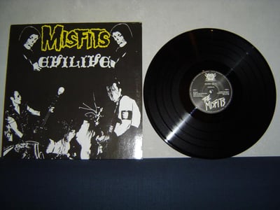 MISFITS: Evilive (German 2nd press. Osterstrasse Address)
