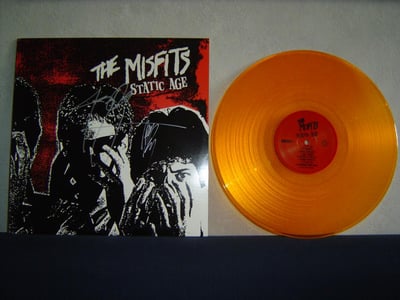 MISFITS: Static Age (yellow vinyl. Signed by Glenn & Jerry)