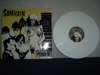 SAMHAIN: Unholy Passion (white vinyl with tan jacket)