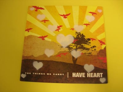 Have Heart - The Things We Carry (Bridge 9) 12" - Blue/Yellow/40 (EOSJ/Rec. Release )