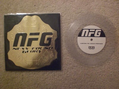 New Found Glory - Listen To Your Friends 7" (Transparent Vinyl)