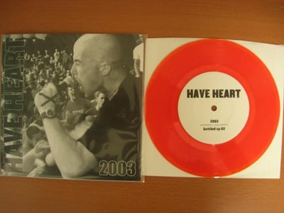 Have Heart - 2003 Demo (Bottled Up) 7" 6th press - Solid Orange/ 234