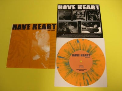 Have Heart - What Counts 7" (Thinkfast records) - Blue/Orange splatter /220