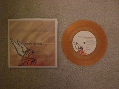 Saves the Day - Anywhere With You 7" (Transparent Orange Vinyl)