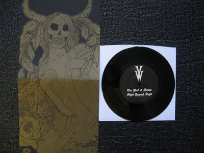 Virgin Witch - Self Titled (Free Cake Bakery) 1 Sided Silkscreened B Side Pre Order Black Vinyl And Limited Alternative Cover /100