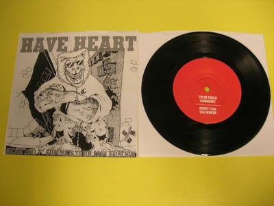 Have Heart - 2003 Demo (Bottled Up) 7" - Summer Tour 2004 GB Rip Off, unnumbered /5
