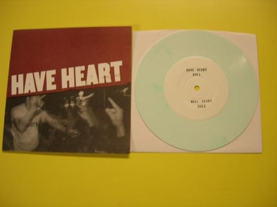 Have Heart - 2003 Demo (Bottled Up) 7" 3rd press - Light Green (double stamped labels) /18