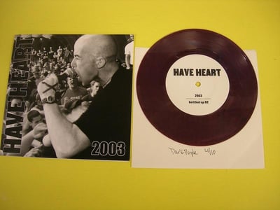 Have Heart - 2003 Demo (Bottled Up) 7" 6th press - Dark Purple #4/10