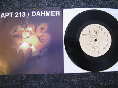 Split - Apartment 213 / Dahmer (Trash Art) Black Vinyl Hand Numbered 342/666