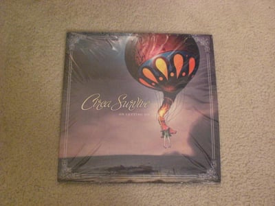 Circa Survive - On Letting Go 12" (Black / Blue Swirl Vinyl)