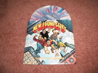 New Found Glory - Tip Of The Iceberg | Red, White, & Blue Swirl | /2500 | 2008 | B9R091
