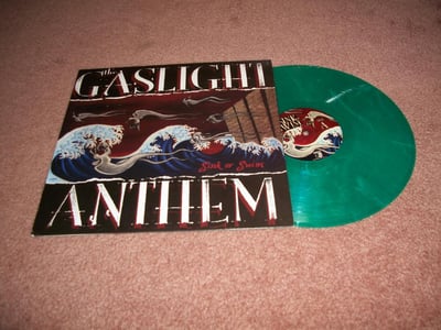 The Gaslight Anthem - Sink Or Swim | Green Marble | /1000 (2008) HBR14-1