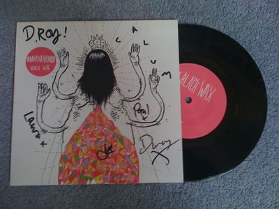 Dananananaykroyd - Black Wax - Black (Signed)
