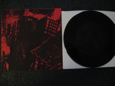 Gehenna - Birth Of Vengeance (Revolutionary Power Tools) Red Cover Black Vinyl Photo Copied Lyric Sheet OOP