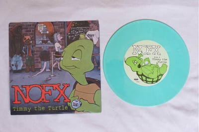 NOFX - Timmy The Turtle - Green - paid ~$15