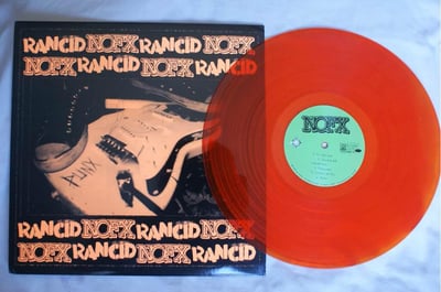 NOFX - NOFX/Rancid Split - Orange - paid $15